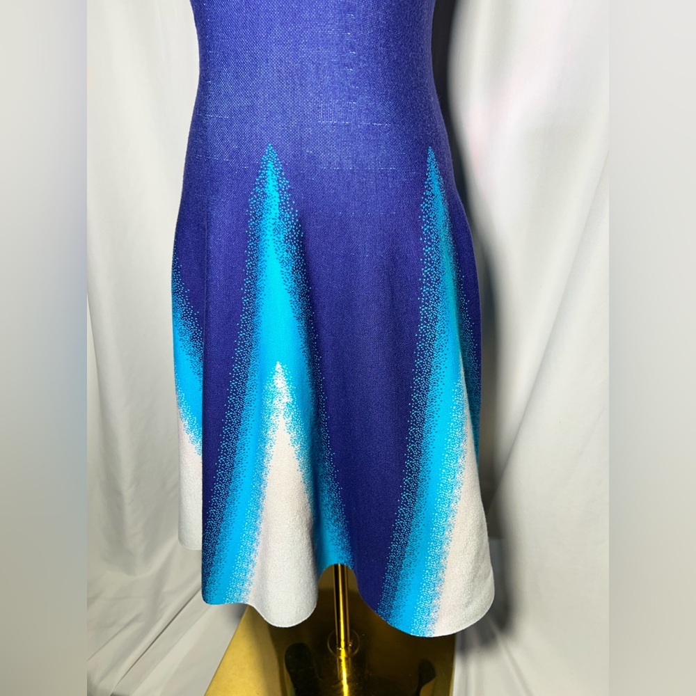 ISSA London Spray Paint Jacquard Dress| XS - Picture 4 of 9
